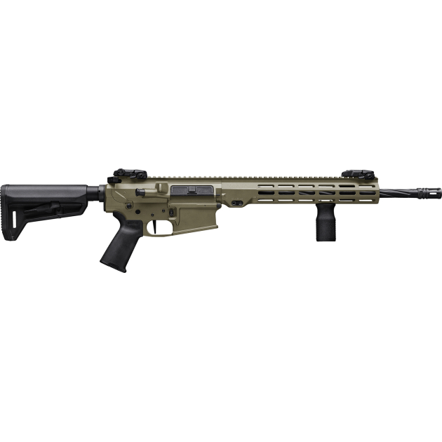 Maxim Defense MXM49690 MD10 L 6.5 Creedmoor 20+1 18" Fluted Barrel, FDE Rec/M-LOK Handguard, Black Magpul Furniture, SL-K Stock, MVG Grip, MBUS Sights, Blackout Defense Flat Trigger