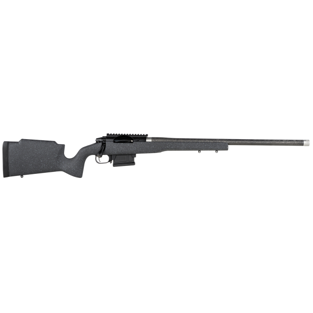 Proof Research 137833 Elevation MTR 2.0 6.5 Creedmoor 22" Carbon Fiber Wrapped Match Grade Threaded Barrel, Black Cerakote Picatinny Rail Steel Receiver, Fixed Proof Black Granite Carbon Fiber Stock
