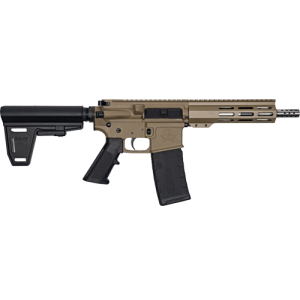 GLFA AR15 PISTOL W/BRACE 223 - WYLDE 7.5" SS FLAT DARK EARTH