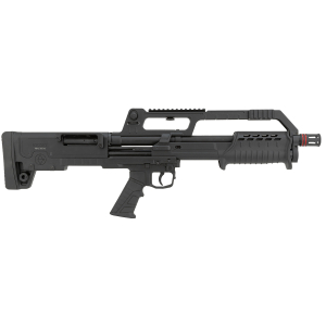 Escort HEBP12180101  BullTac 12 Gauge Pump 3" 5+1 18" Black Steel Barrel, Black Picatinny Rail Aluminum/Polymer Receiver, Bullpup w/Pistol Grip Synthetic Stock