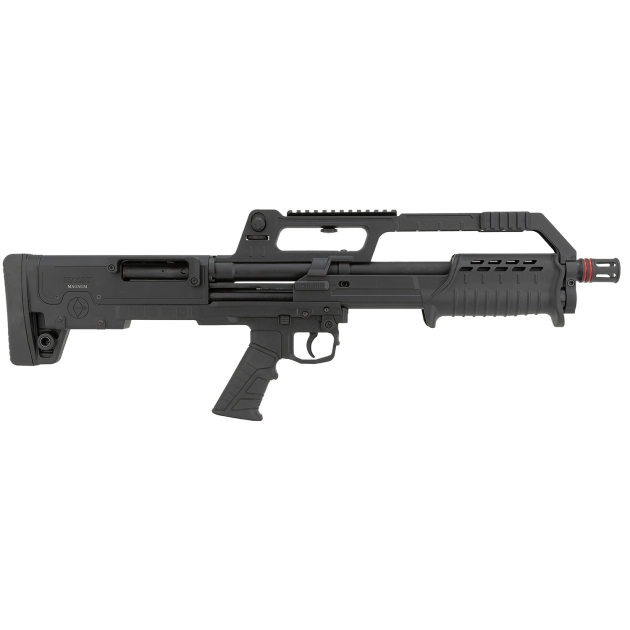 Escort HEBP12180101  BullTac 12 Gauge Pump 3" 5+1 18" Black Steel Barrel, Black Picatinny Rail Aluminum/Polymer Receiver, Bullpup w/Pistol Grip Synthetic Stock