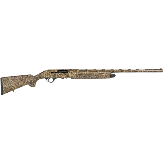 Escort HEPS412805BL PS  Full Size 410 Gauge Semi-Auto 3" 4+1 28" Mossy Oak Bottomland Vent Rib Barrel, Grooved Aluminum Receiver, Adjustable Mossy Oak Bottomland Synthetic Stock