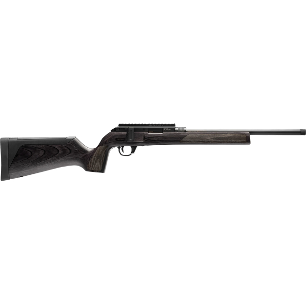Hammerli Arms 5800300 Force B1  22 LR 10+1 16.10" Matte Black Steel Threaded Barrel, Picatinny Rail Black Steel Receiver, Adjustable  All Weather Gray Wood Stock