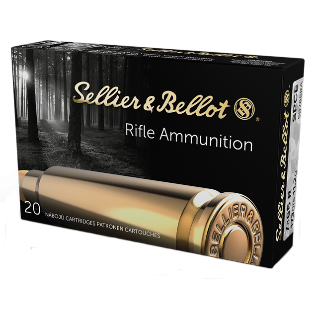 Sellier & Bellot SB765RA Rifle  7x65mmR 173gr Soft Point Cut Through Edge 20 Per Box/20 Case
