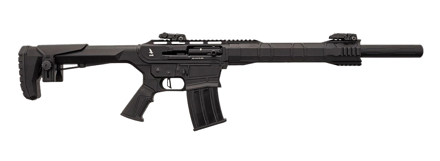 Silver Eagle Arms TACLC Tac-LC AR-Style Semi-Auto 12 Gauge 3" 19.50" 5+1 Black Rec Black Fixed Pistol Grip Stock