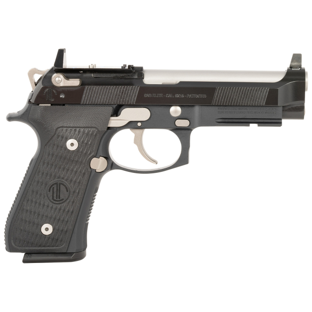 Langdon Tactical Tech LTT92ETJNRR 92 Elite LTT  9mm Luger 18+1 4.70" Stainless Steel Barrel, Black Optic Cut/Serrated Steel Slide, Black Cerakote Frame w/Picatinny Rail, Black VZ G10 Grip