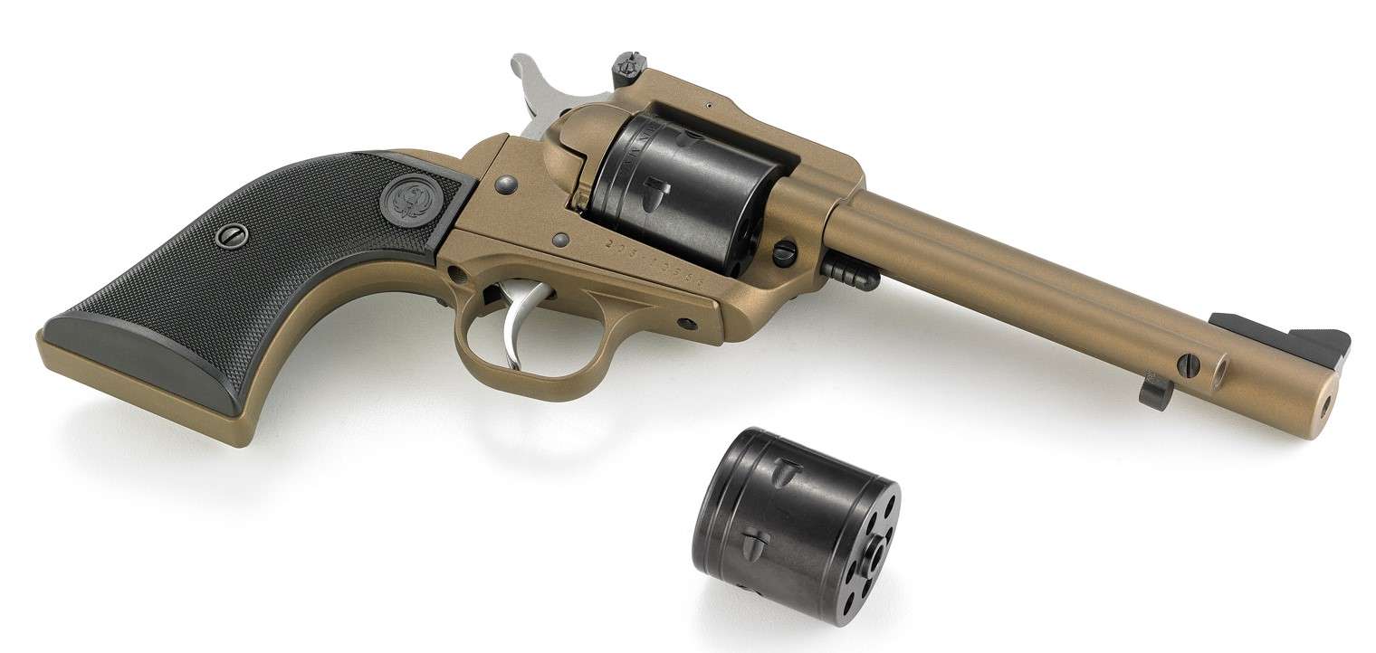 RUGER SUPER WRANGLER 22LR/WMR 5.5" 6RD BRONZE