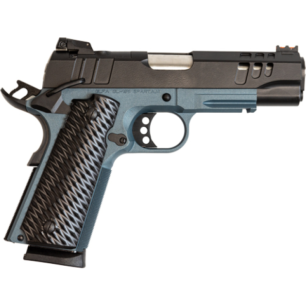 GLFA 1911 PISTOL 45ACP 4.25" - FS BLACK SLIDE TITANIUM FRAME