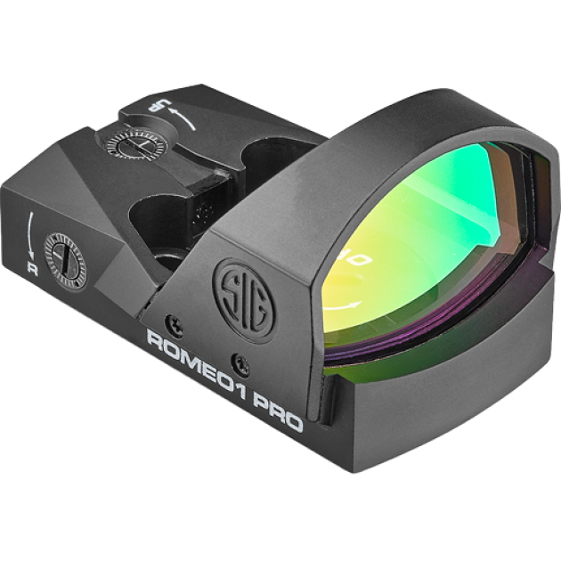SIG OPTICS REFLEX SIGHT ROMEO1 - PRO 3MOA 1X30 STEEL SHROUD BLK