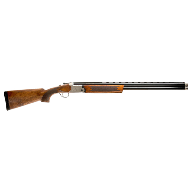 Gforce Arms GF52028 Filthy Pheasant  20 Gauge Break Open 3" 2rd 28" Over/Under Vent Rib Barrel, Engraved Nickel-Plated Receiver, Fixed Turkish Walnut Stock, Extended Choke