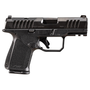 Rost Martin RM1SBLKOSP RM1C  Sub-Compact Frame 9mm Luger 15+1 3.60" Black Match Grade Barrel, Black Tenifer Optic Ready/Serrated Steel Slide, Black Polymer Frame w/Picatinny Rail, Textured Grip