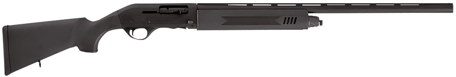 Escort HEPS20280501 Escort PS  Full Size 20 Gauge Semi-Auto 3" 4+1 28" Black Chrome Vent Rib Barrel, Black Anodized Grooved Aluminum Receiver, Adjustable Black Synthetic Stock