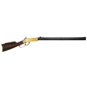 Henry H011C Original  Full Size 45 Colt (Long Colt) 13+1 24.50" Blued Octagon Barrel, Polished Brass Receiver, Fancy American Walnut Wood Stock, Brass Buttplate/Pad Right Hand
