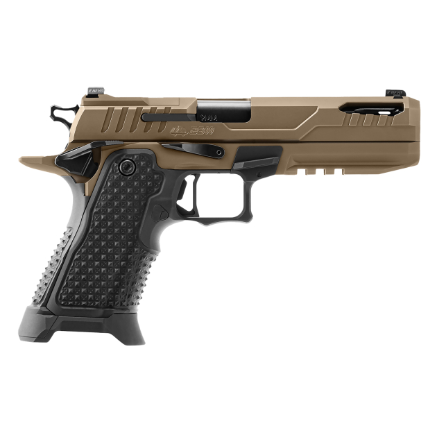 Oa Defense OA2311FPROELTHDBPRT21 2311 Pro Elite 9mm Luger 17+1/21+1 5" Black DLC Ported Barrel, Optic Ready/Serrated Slide, Black Aluminum Frame w/Picatinny Rail, Black Grip, Ambidextrous