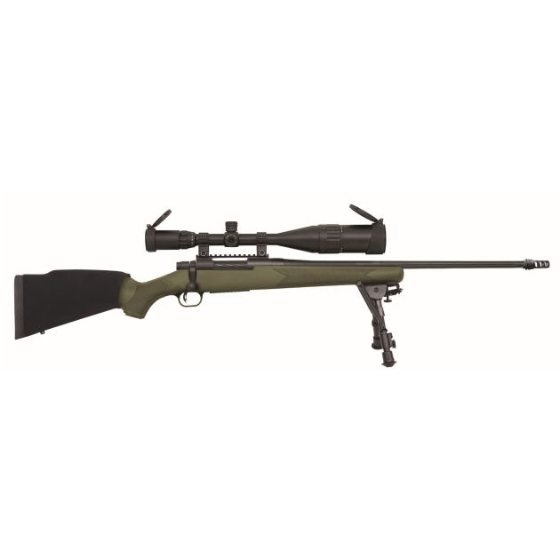 MOSSBERG PATRIOT 300WIN BL/ODG 24" SCPE