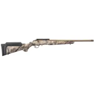 RUGER AMER RIMFIRE STND 22WMR RFL BB/GO WILD CAMO 18"