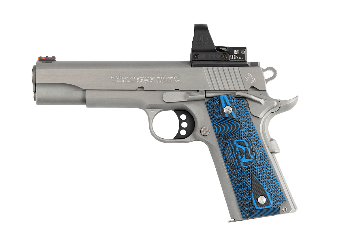 COLT 1911 COMPETITION SERIES 45ACP 5" 8+1 STAINLESS OPTICS READY