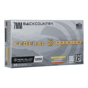 FED GLD MDL BERG 7MM BC 195GR 20/200