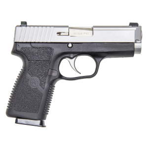 Kahr Arms KP4043NA P  40 S&W Caliber with 3.60" Barrel, 7+1 Capacity, Black Finish Frame, Serrated Matte Stainless Steel Slide, Textured Polymer Grip & TruGlo Night Sights