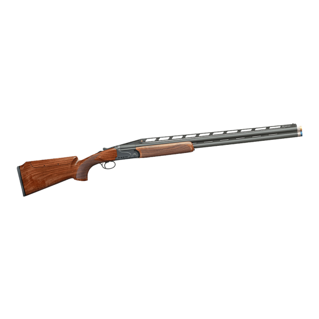 Rizzini USA 26011230 BR110 Sporter IPS Over/Under 12 Gauge 2rd 30" Chrome Lined XL Back Bored, Adj. Vent Rib, Matte Gray Barrel/Rec, Grade II Turkish Walnut Stock w/Adj Comb, 5 Ext. Chokes
