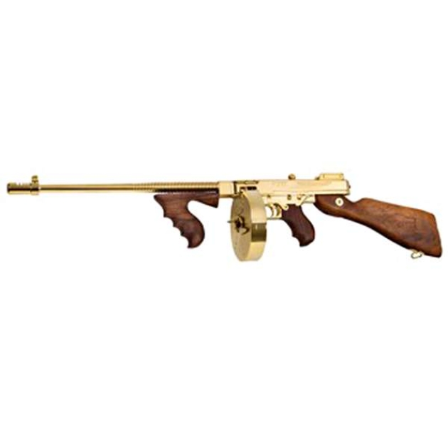 THOMPS 1927A1 DELUXE 45ACP RFL GOLD