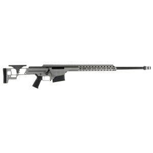 Barrett 18504 MRAD  338 Lapua Mag 26" 10+1 Tungsten Gray Cerakote Tungsten Gray Fixed Adjustable Comb Stock Black Polymer Grip Right Hand