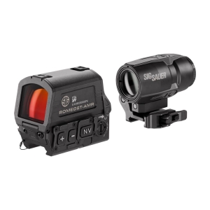 SIG SAUER ROMEO8T-AMR COMBO KIT, RED DOT AND COMPACT MAGNIFIER