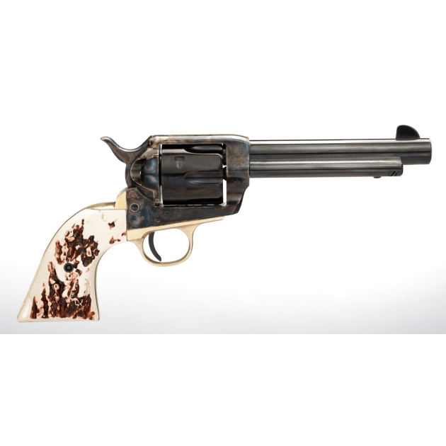 TAYLOR'S & COMPANY CATTLEMAN 45LC BL/STAG 5.5"