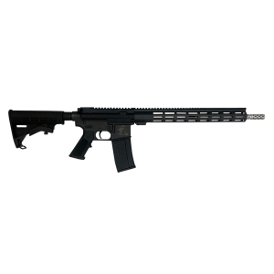 Great Lakes Firearms GL15223SSLBLK AR-15  223 Wylde 30+1 16", Black, 15" M-Lok Handguard, Carbine Stock, A2 Grip, Muzzle Brake Left Hand