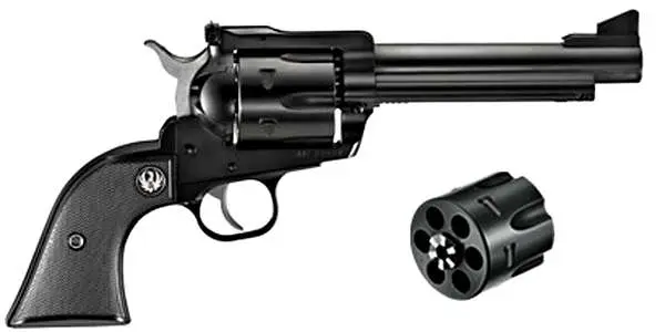 RUG NEW MODEL BLACKHAWK REV CONVERTIBLE 45 COLT/AUTO REV 5.5 BLU - Image 3