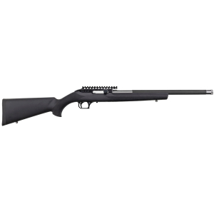 Magnum Research SBA22WMH Magnum Lite  22 WMR 9+1 19" Black Threaded Barrel, Black Anodized Picatinny Rail Aluminum Receiver, Black Polymer Hogue OverMolded Stock