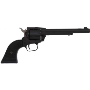 HERITAGE 22LR/22WMR BLACK - 6.5" STEEL FRAME POLYMER GRIP