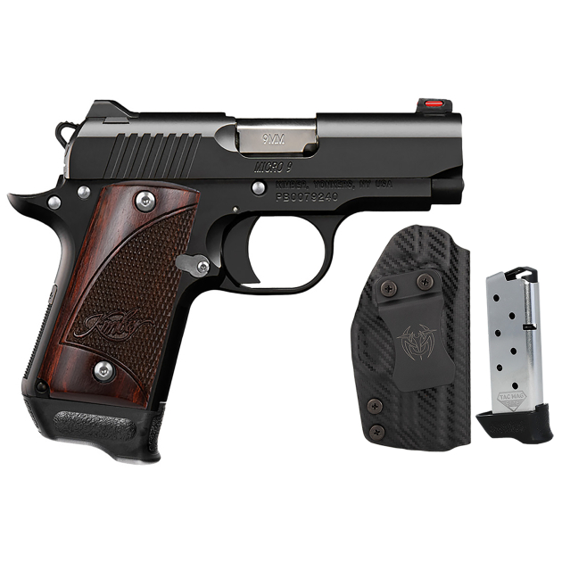 KIMBER 3300253 MICRO 9 BLACK RSWD 9MM 3.15"    RTC