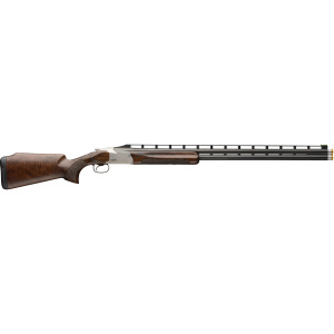 Browning 0183244002 Citori 825 Trap 12 Gauge Break Open 2.75" 2rd 32" Polished Blued Over/Under Vent Rib Barrel, Silver Nitride Stainless Steel Receiver, Monte Carlo Comb Gloss Black Walnut Stock