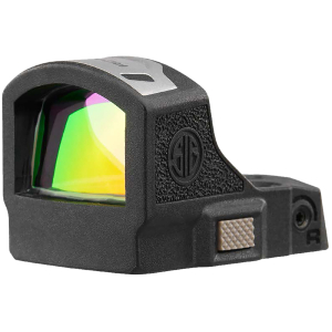 Sig Sauer Electro-Optics SOR02100 Romeo-RS Compact Black 1x24mm  2 MOA Red Dot/32 MOA Circle Reticle