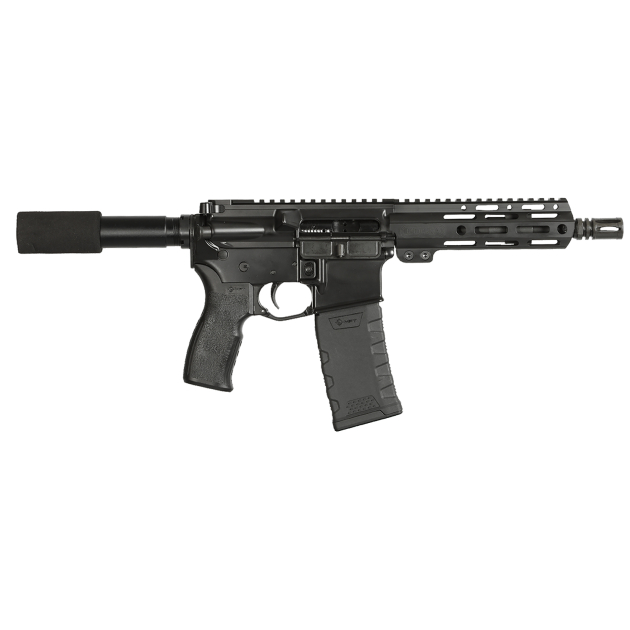 Bersa BAR15PBM BAR15  5.56x45mm NATO 30+1 7.50" Barrel, A2 Flash Hider, Black Bruniton Finish, Buffer Tube Stock, M-LOK Handguard, MFT Grip, Manual Safety
