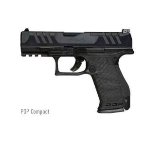 WALTHER PDP 9MM COMPACT 4" PSTL BLACK 2-15RD MAGS - Image 2