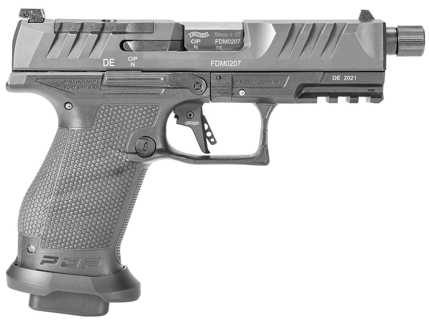 WALTHER PDP PRO SD 9MM CMPCT 4.6" PSTL 18RDS BLACK - Image 2
