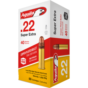 AGUILA HIGH-VEL 22LR 40GR - LEAD-RN 2000RD CASE LOT