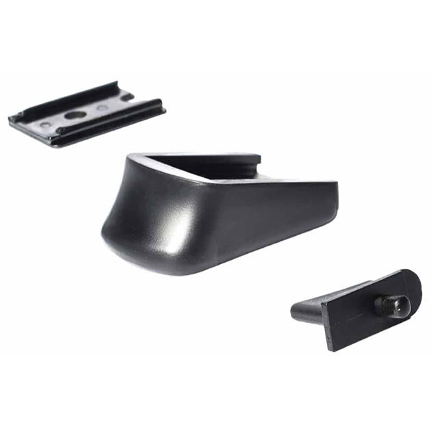 Mec-Gar F42090SET Finger Rest Set  made of Polymer & Steel with Blued Finish for Walther PP, PPK & PPK/S Magazines