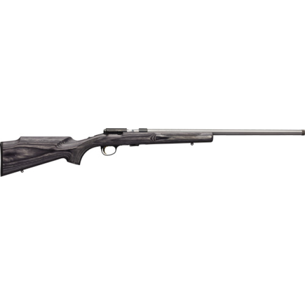 BROWNING T-BOLT TARGET/VARMINT - 22WMR 22"HB SS/GRAY LAMINATE