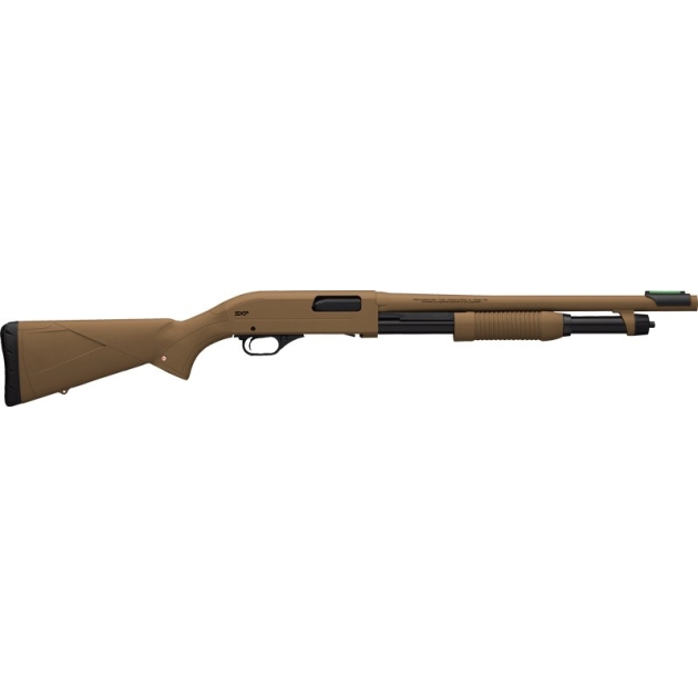 WINCHESTER SXP DEFENDER 20GA - 3" 18" CYLINDER FDE SYNTHETIC