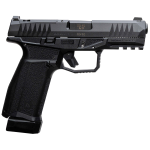 AREX 815537023954 Delta M Gen2 9mm Luger 17+1 4" Black Barrel, Black Nitride Optic Cut/Serrated Slide, Black Frame, Ambidextrous