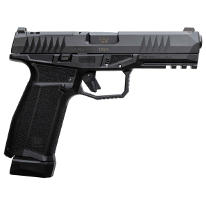 AREX 815537023893 Delta L Gen2 9mm Luger 17+1 4.50" Black Barrel, Black Nitride Optic Cut/Serrated Slide, Black Frame, Ambidextrous