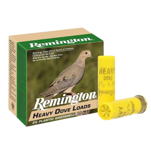 Remington Ammunition 28779 Heavy Dove Loads  20Gauge 2.75" 1oz 8Shot 25 Per Box/10 Case