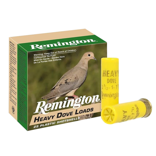 Remington Ammunition 28779 Heavy Dove Loads  20Gauge 2.75" 1oz 8Shot 25 Per Box/10 Case