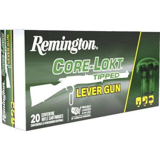 REMINGTON RT3030A, 30-30 WIN 150GR CORE-LOKT TIPPED LEVER GUN 20 RD/BX 10 BX/CS