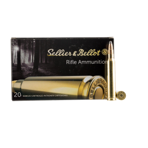 Sellier & Bellot SB300B Rifle  300WinMag 180gr Soft Point Cut Through Edge 20 Per Box/20 Case