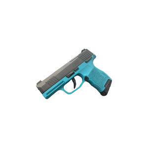 SIG SAUER P365 9MM PISTOL AZTEC TEAL BLUE OPTIC READY 2-10RD MAGS