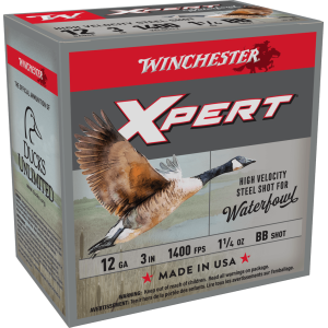 12GA 3" 1-1/8 OZ BB STEEL SHOT 25RD